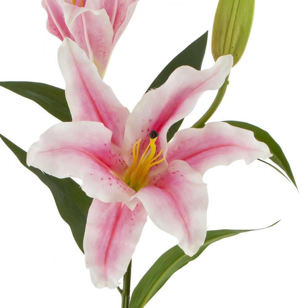 GAEM Цветок искусственный "Лилия" (Real Touch), L24 W22 H84 см