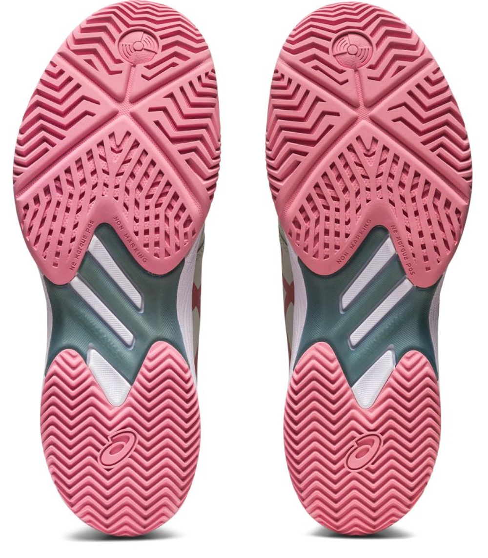 Женские кроссовки для Падел Asics Solution Swift FF Padel - light sage/rose gold