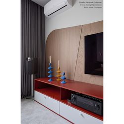 Подсвечник Vivlend, 20 см, синий