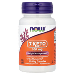NOW Foods, 7-KETO, 100 мг, 60 капсул