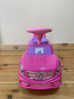 84491/Каталка-автомобиль "SuperCar" -3 со звуковым сигналом (розовая)/5