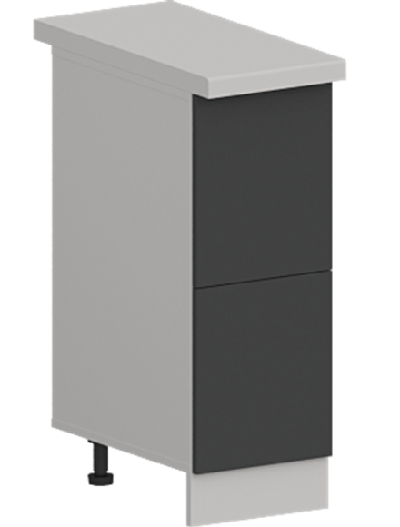 Кухня Модуль ШН2Я 300 Ликата / Графит