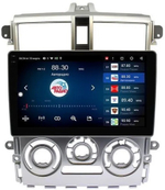 Магнитола для Mitsubishi Colt 6 2002-2012, Colt Plus (правый руль, рамка серебро) - Vaycar VA47-5099-2K на Android 13, 8-ядер, 2K QLED, ТОП процессор, CarPlay, 4G SIM-слот