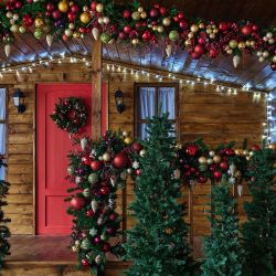 ULD-S1000-120-DWA WHITE IP67 Гирлянда светодиодная с контроллером. 120 светодиодов. 10 м. белая. IP67. провод белый