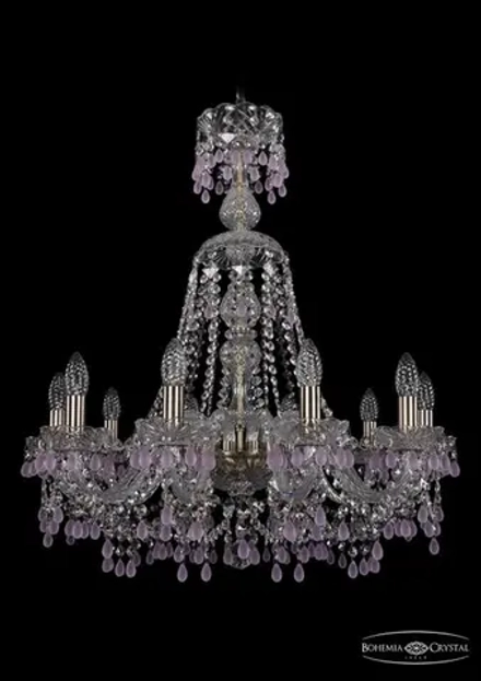 Подвесная люстра Bohemia Ivele 1410/10/240/XL-74/Pa/V7010