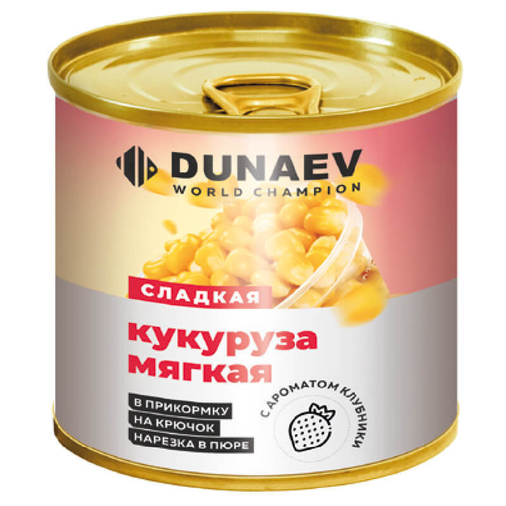 Кукуруза Мягкая DUNAEV металлобанка 400мл, клубника
