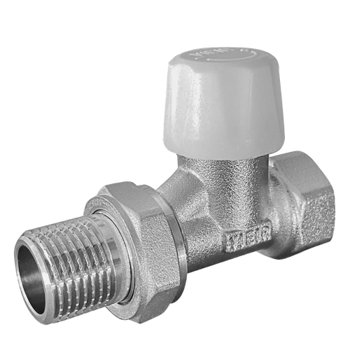 Вентиль для радиатора ПРЯМОЙ НИЖ. 1/2  ViEiR  (80/10шт)