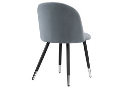 Стул на металлокаркасе Gabi gray / black