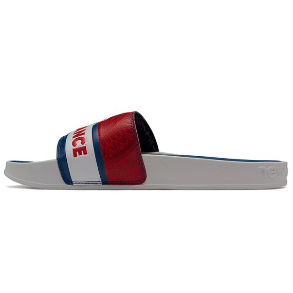 New Balance 200 Slides 'White Red Blue'