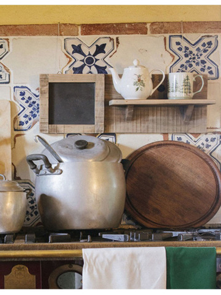 Полка с доской для записей "Легно" большая 58x22 см