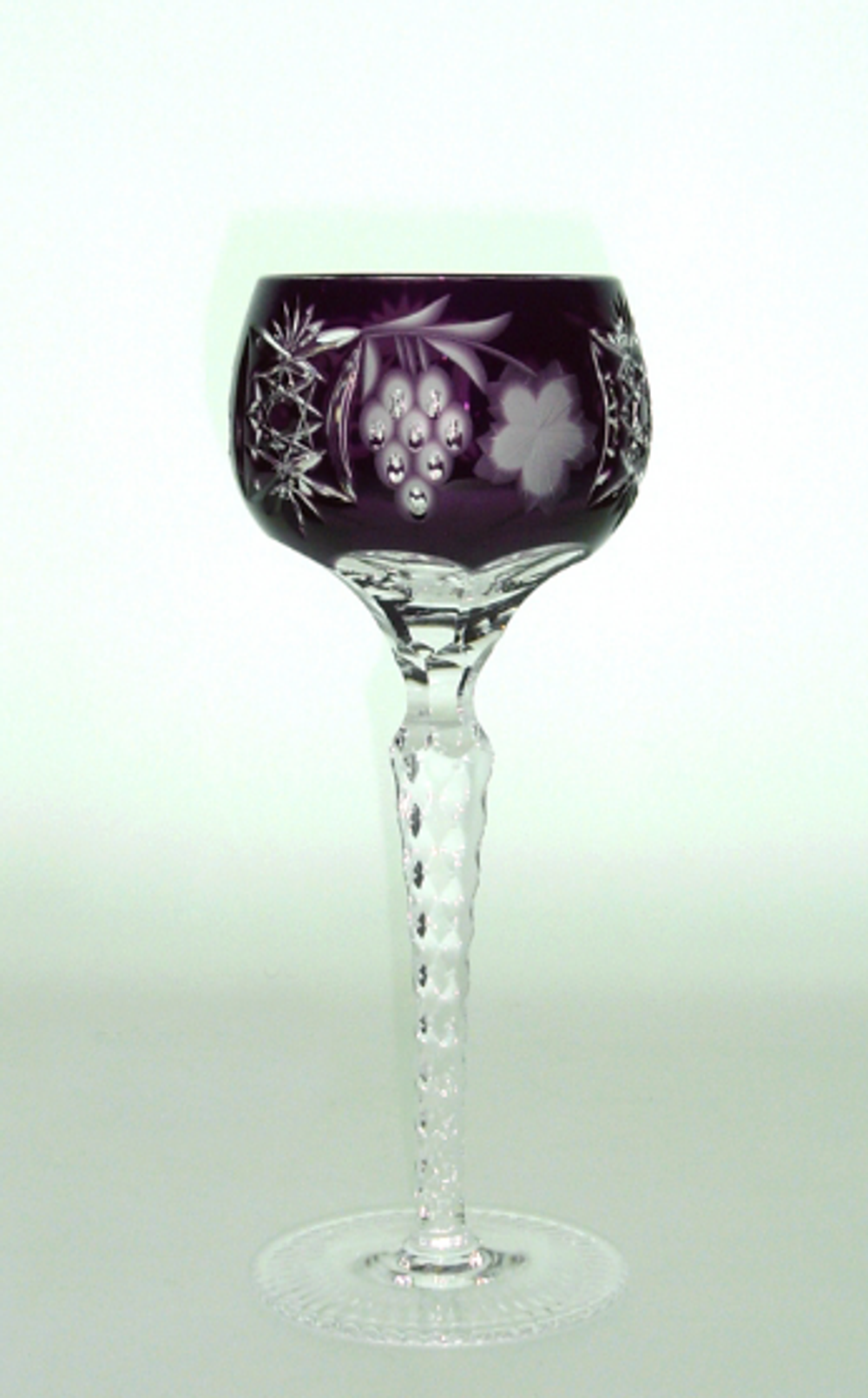 Рюмка для ликера 60 мл Ajka Crystal Grape фиолетовая Венгрия