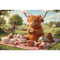Pazl \ Puzzle \ Пазлы Puzzles - "300" - Sweet picnic / Trefl