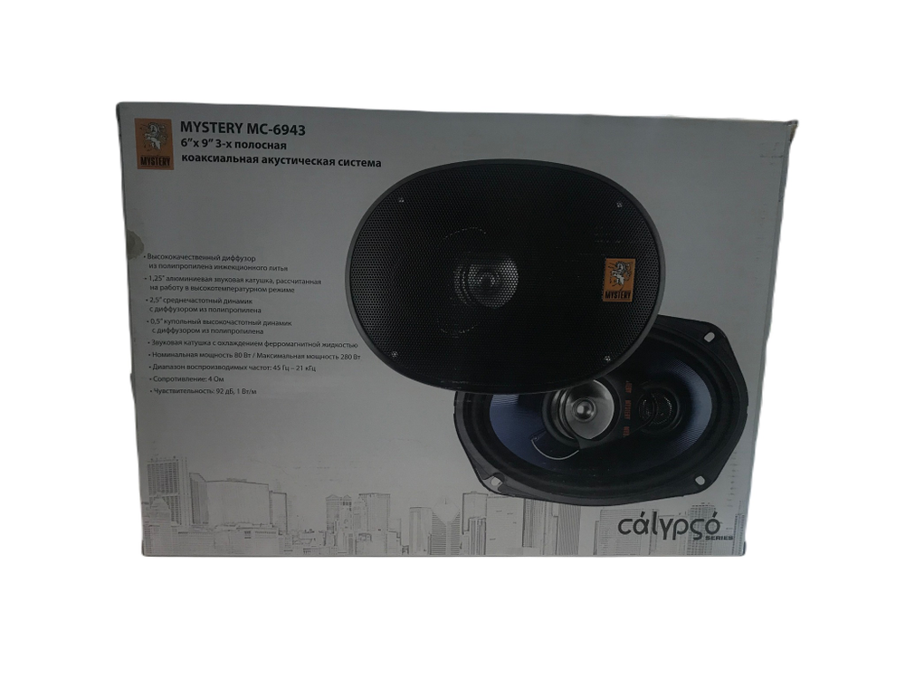 Колонки автомобильные MYSTERY MC-6943