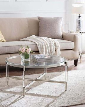 Журнальный стол "Шэрон" Silver