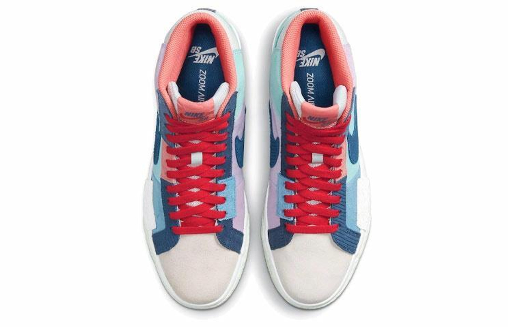 Кроссовки Nike Blazer Prm "Blue Mosaic"