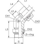 Штуцер FRG45 DS38 BSP1.1/2" (в сборе)