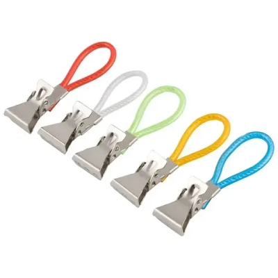 Набор прищепок для полотенец, 5 шт. в наборе Mollete-5R (нерж. сталь)