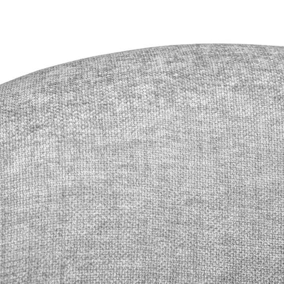 Полукресло Mart серый шенилл с золотыми ножками