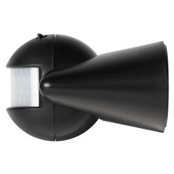 Датчик движения ЭРА MD 03 настенный инфракрасный 1200 Вт угол 180 градусов IP44, черный | Датчики движения