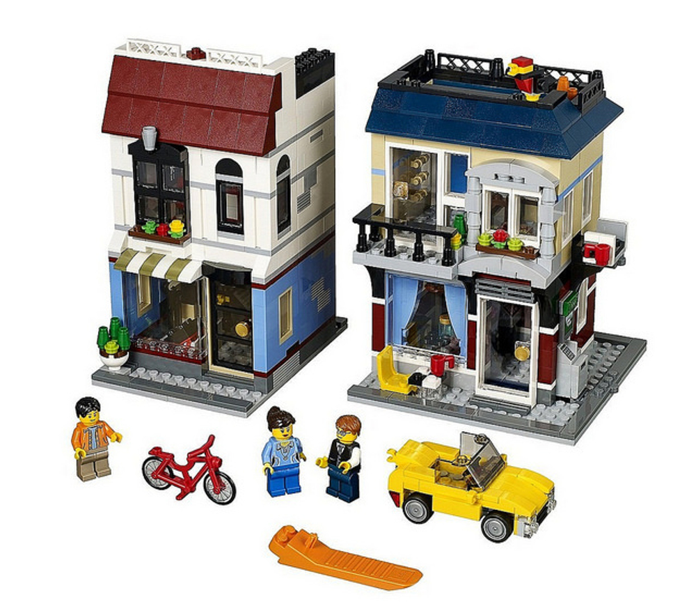 LEGO Creator: Городская улица 31026 — Bike Shop & Cafe — Лего Креатор Создатель