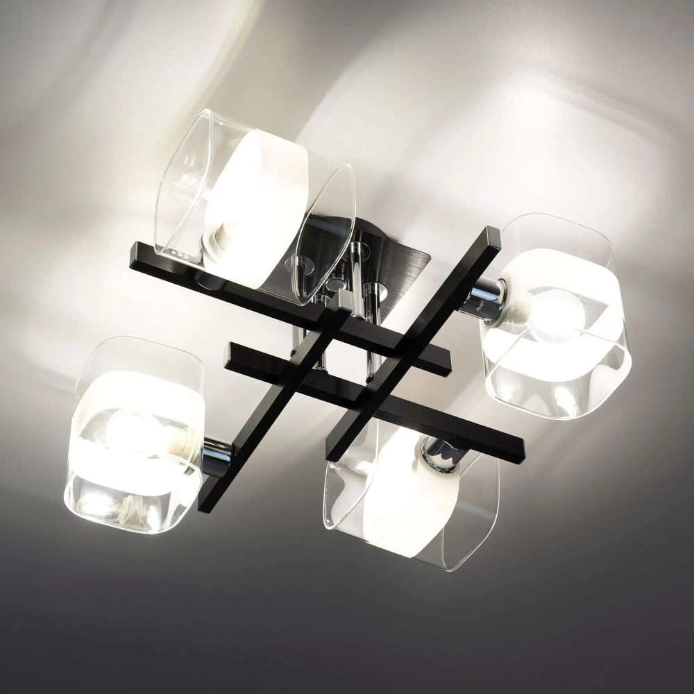 Citilux Вирта CL139242 Люстра потолочная Чёрная