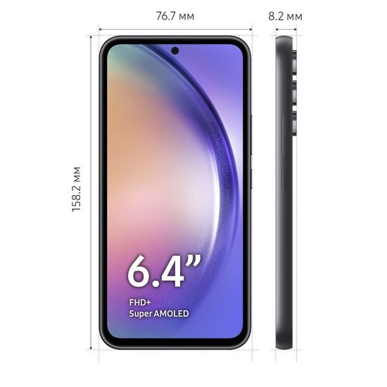 Смартфон Samsung Galaxy A54 8/128 Гб Графит