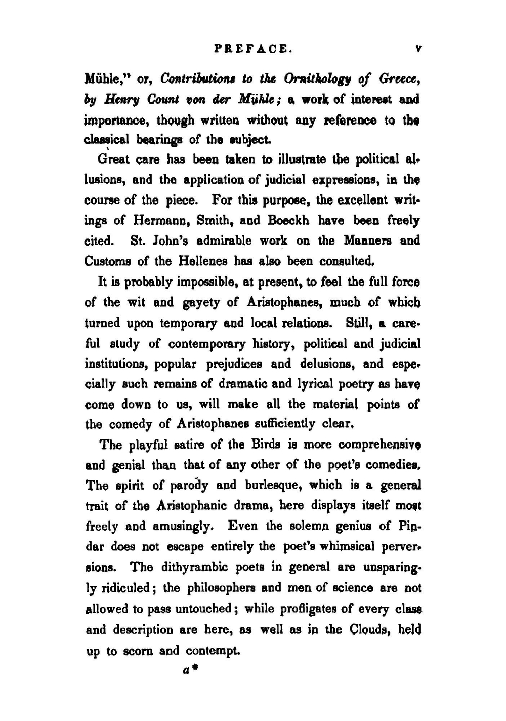 The Birds of Aristophanes, and a metrical table | Aristophanis