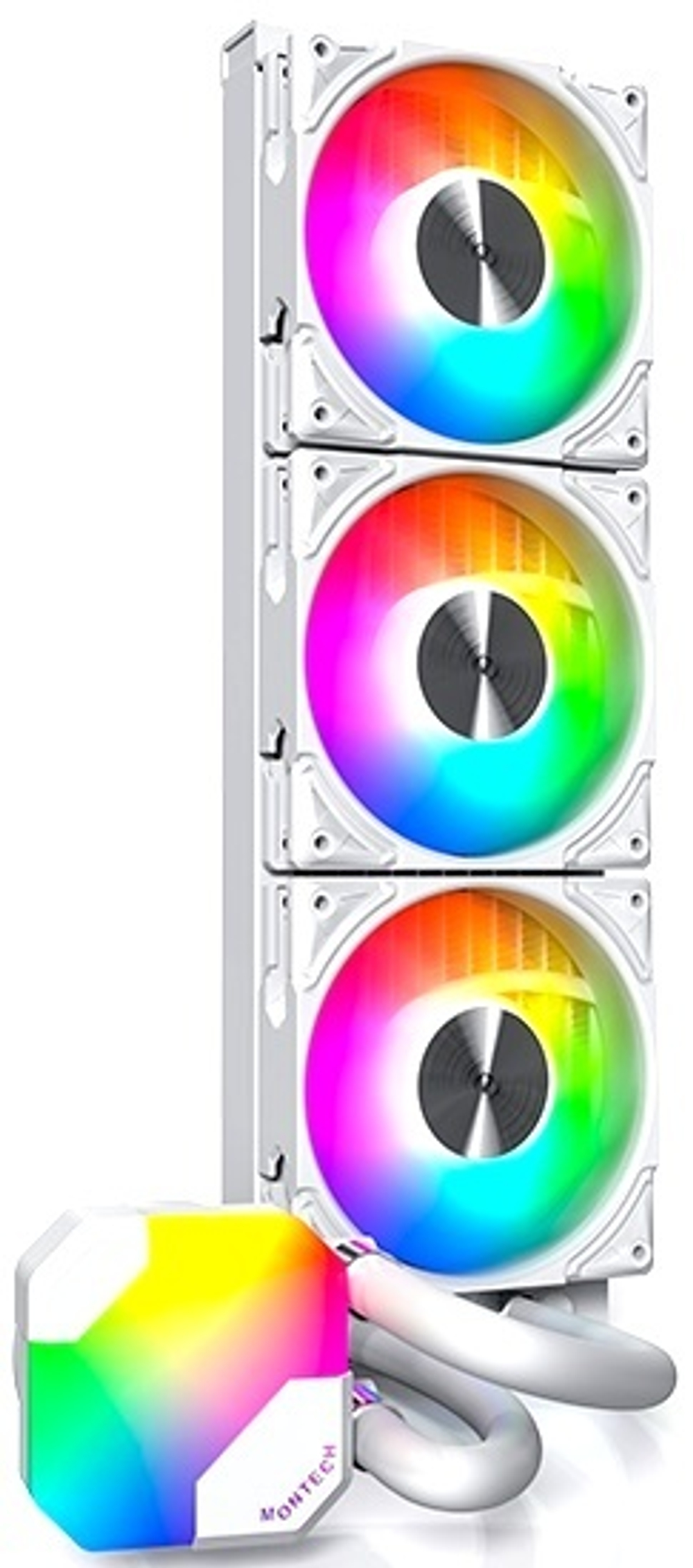 Система охлаждения жидкостная Montech HYPERFLOW ARGB 360 WHITE
