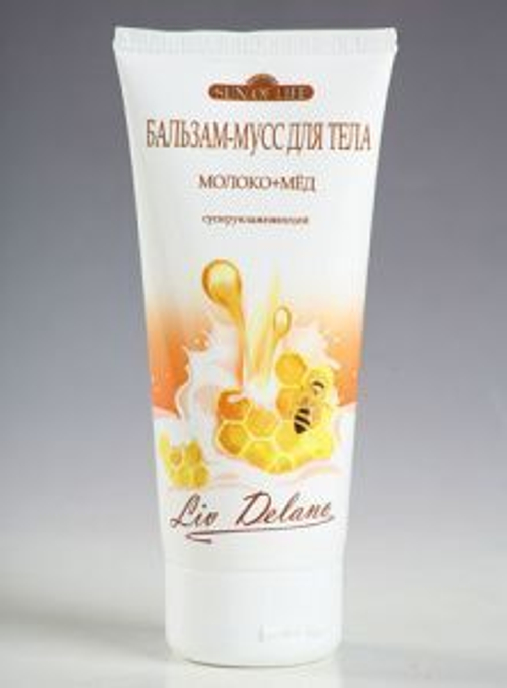 Liv Delano Sun Of Life Бальзам-мусс для тела МОЛОКО+ МЁД суперувлажняющий 200 мл