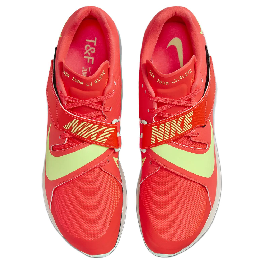 Nike Long Jump Elite Bright Crimson Lime Blast Mint Foam Washed Coral
