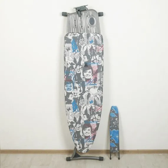 Доска гладильная Nika «Ника 11 тефлон», 122×40 см, регулируемая высота до 100 см, рисунок МИКС