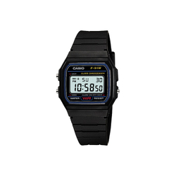 CASIO Unisex YOUTH Black Watch F-91W-1