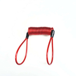 Трос на противоугонный замок для электросамокатов Красный