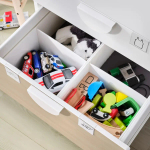 Шкаф - IKEA SMÅSTAD/PLATSA/SMASTAD/СМОСТАД/ПЛАТСА ИКЕА, 57х60х181 см, белый/бежевый