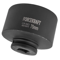 Головка ударная глубокая 3/4'', 75мм (6гр.) FORCEKRAFT FK-46510075
