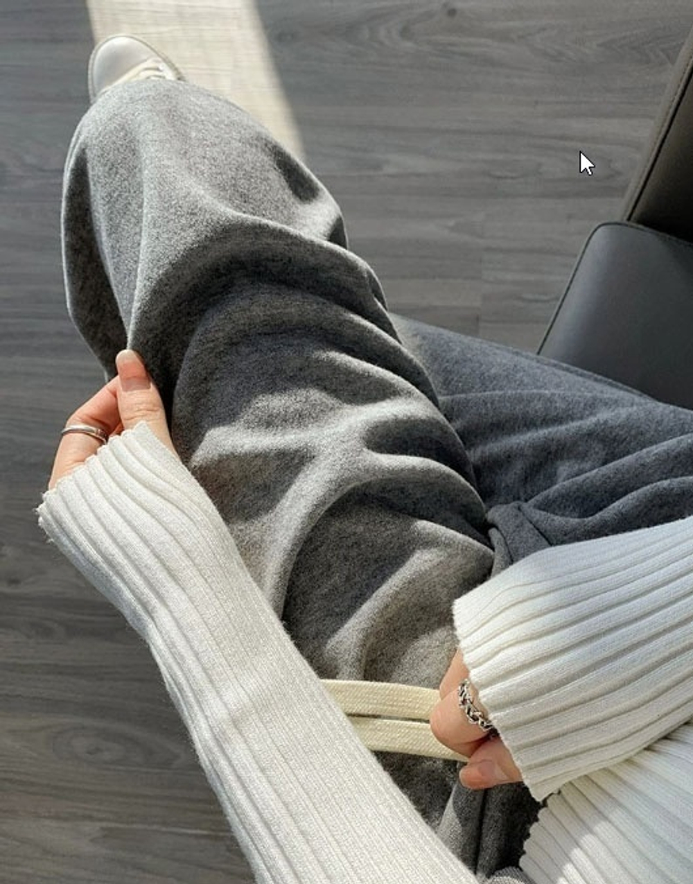 КАШЕМИР трикотажный ЧЕРНЫЙ