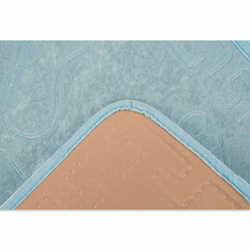 Коврик для ванной 40x60 Arya home Dayna голубой