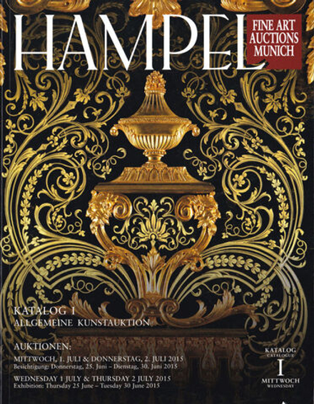 Каталог аукциона Hampel, Мюнхен, Декоративно-прикладное искусство от 25-30 июня 2015 года