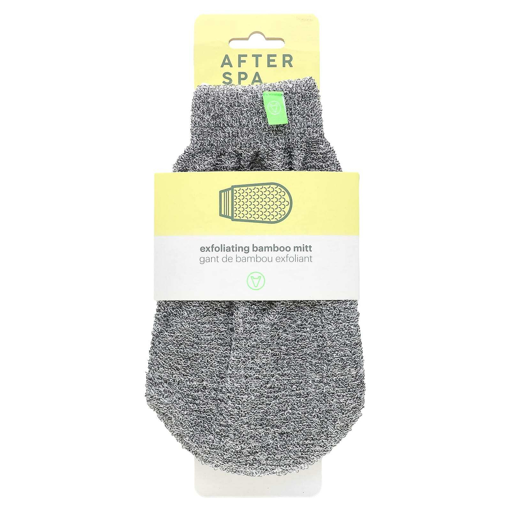 AfterSpa, Отшелушивающие бамбуковые рукавицы, 1 рукавица