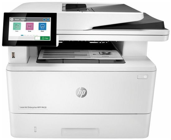 МФУ лазерное HP LaserJet Enterprise M430f "4 в 1", А4, 38 стр./мин, 100 000 стр./мес, дуплекс, ДАПД, сетевая карта, 3PZ55A