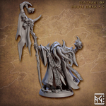 Иллитид mind flayer Illithid Свежеватель разума Маг Волшебник Колдун Чародей миниатюра для dnd, днд, pathfinder, фентези, Настольная игра, НРИ, Варгейм, РПГ