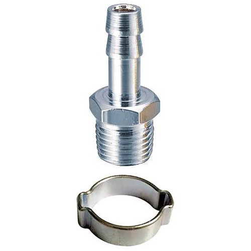 Переходник стальной Fubag 180265 B елочка 10 мм с обжимным кольцом 10х15 мм