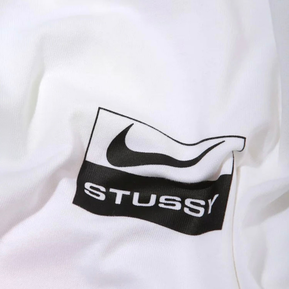 Nike x Stussy Air Zoom Spiridon T-Shirt White