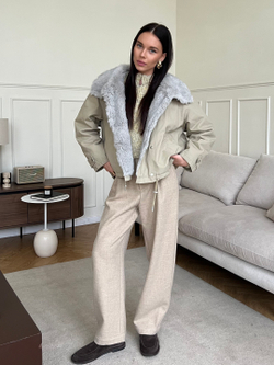 Парка Made in Ost бежевый