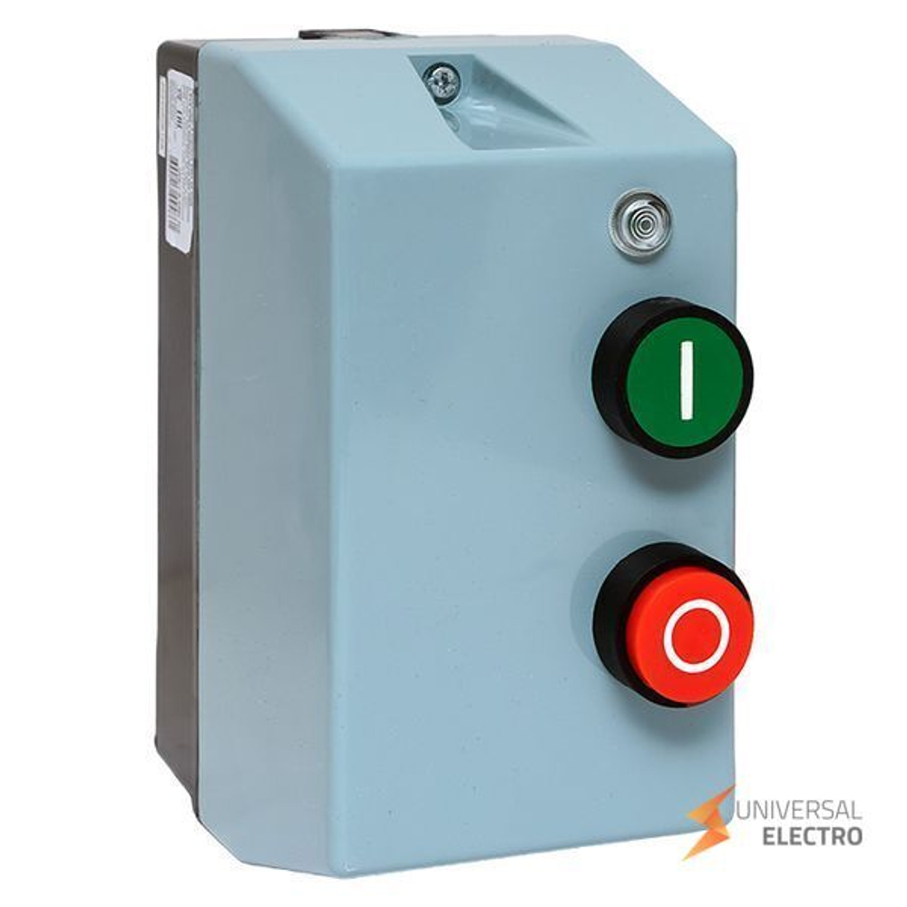 Пускатель в корпусе IP65 КМЭ 9А 230В с РТЭ Ir-7-10А и индик, EKF PROxima