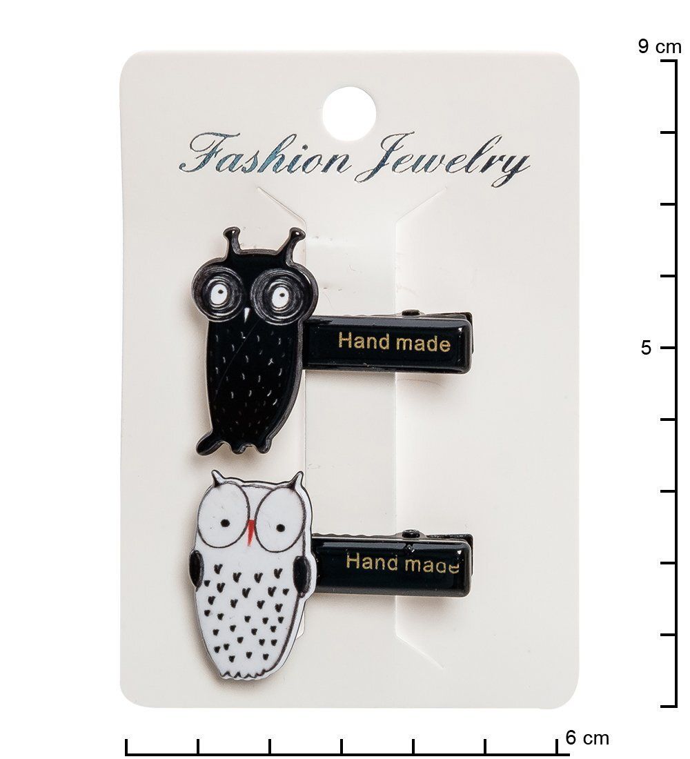 MR- 24 Набор заколок для волос «Совы Инь и Янь» Mark Rita