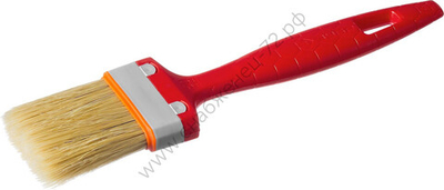 ЗУБР УНИВЕРСАЛ 50 мм, 2″ светлая натуральная щетина, пластмассовая ручка, Плоская кисть, СТАНДАРТ (01015-050)