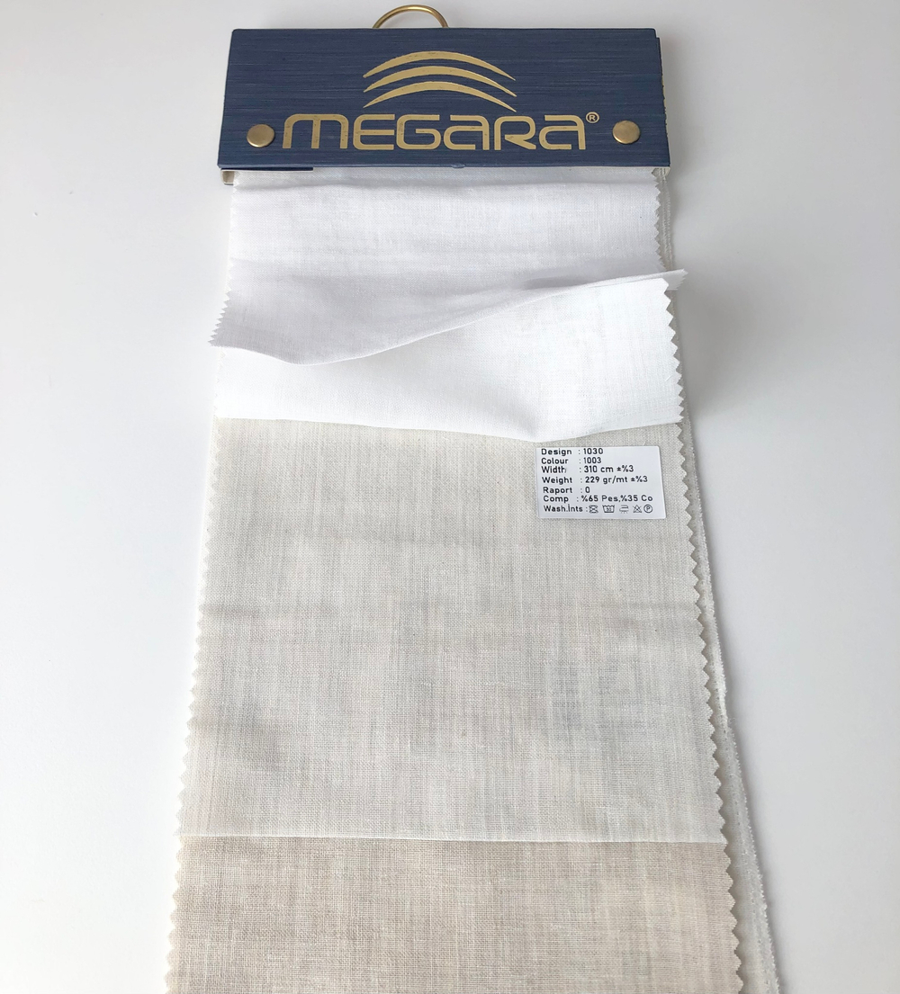 Тюль Megara арт. 1030 (высота 310 см, Турция)