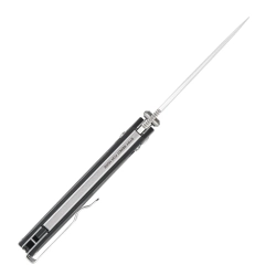 Нож складной SRM 258L-GB Terrier Satin (D2, Black G10)