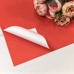 Пленка В листах 20 шт 60 х 60 см двухсторонняя (Белый, Красный)